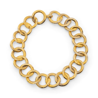 1980s Chain Link Gold-Tone Necklace