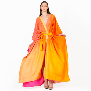 Masako in Yellow and Orange Ombre