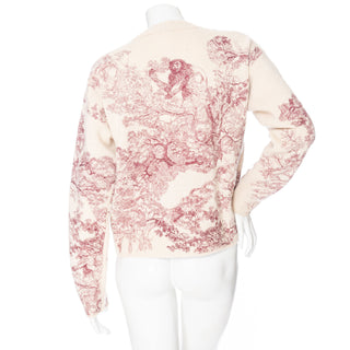 Toile De Jouy Fantaisie Cashmere Embroidered Animal Sweater