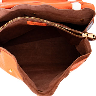 Color Block Leather Muse Two Bag
