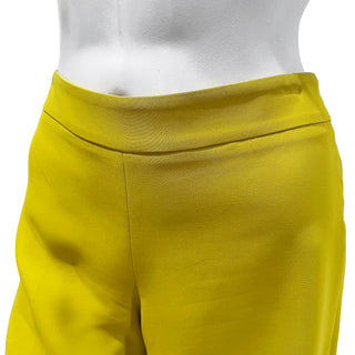 2012 Chartreuse Silk Shorts