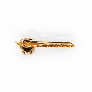 18K Gold Panther Tie Clip