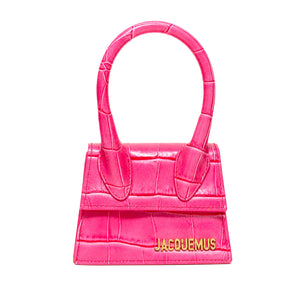 Jacquemus Pink Croc Le Chiquito
