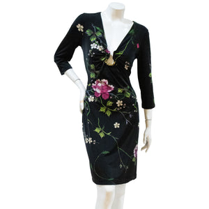 Roberto Cavalli Floral Sheath Dress