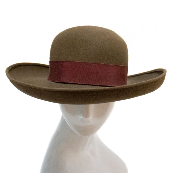 Chanel Broad-Brimmed Felt Hat