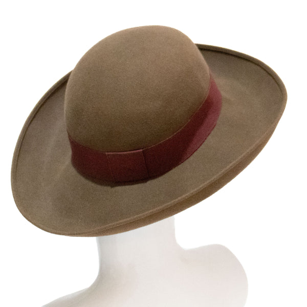 Chanel Broad-Brimmed Felt Hat