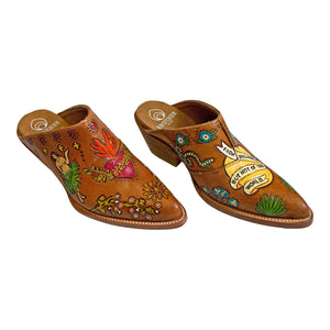 Brother Vellies Eve Doodle Mules