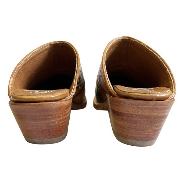 Brother Vellies Eve Doodle Mules