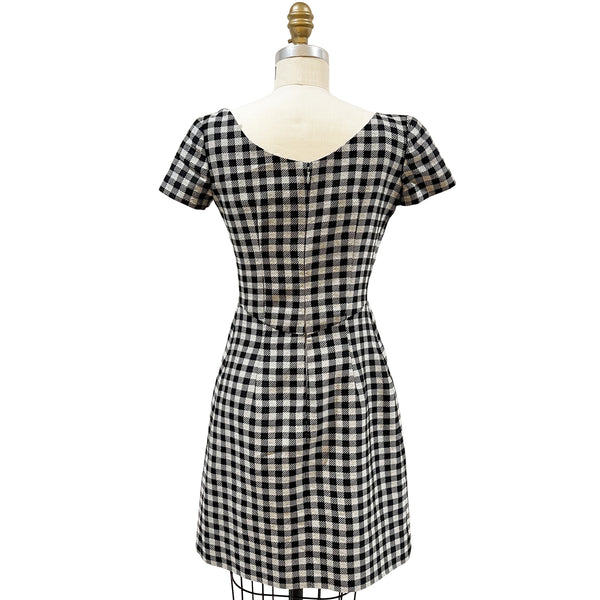Prada Checkered Sheath Dress