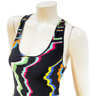 Vintage Multicolored One-Piece Swimsuit
