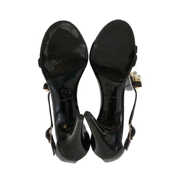 Chanel Gripoix Jeweled Heels