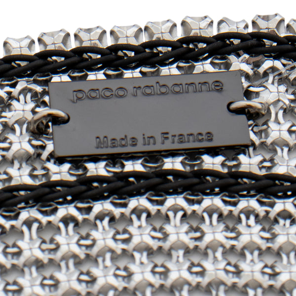 Paco Rabanne Silver Chainmaille Mini Skirt