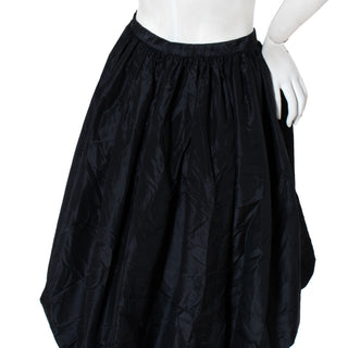 Vintage Black Bulle Bubble Skirt