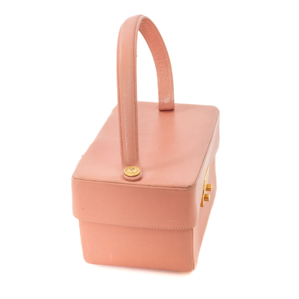 Gianni Versace Pink Top Handle Bag