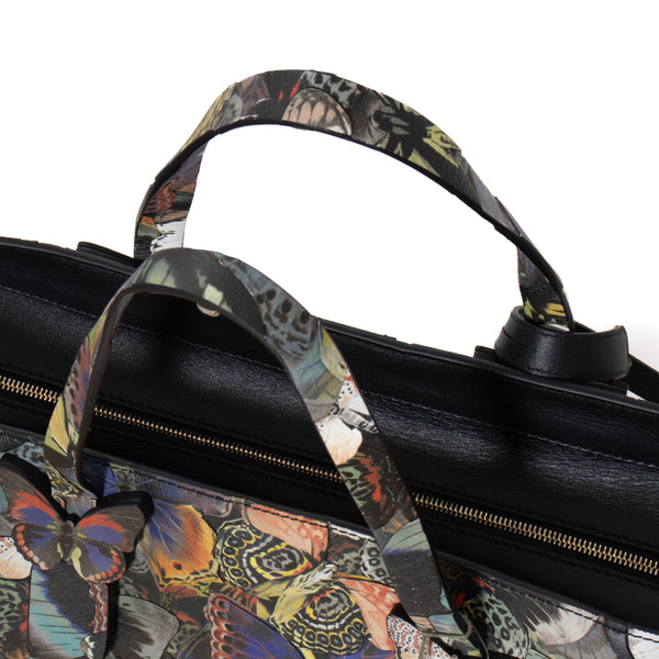 Valentino Butterfly Print Tote