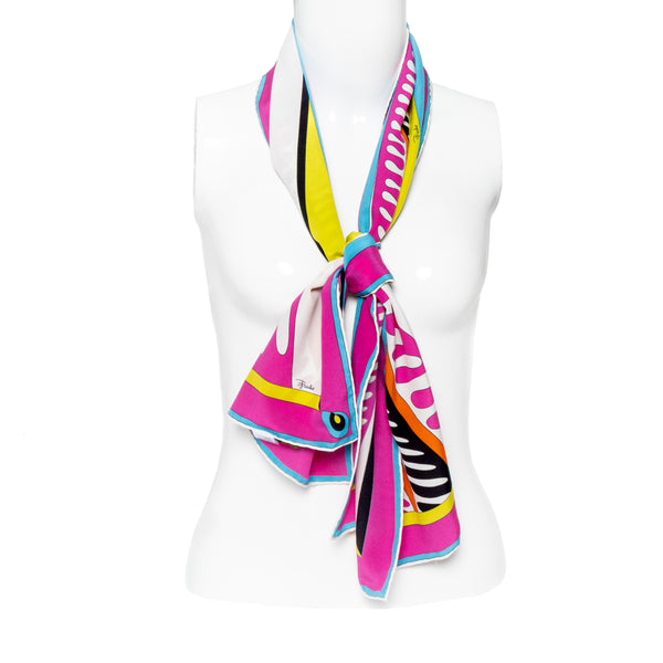 Pucci Silk Printed Scarf