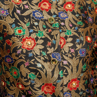 Vintage Brocade Floral Jacket