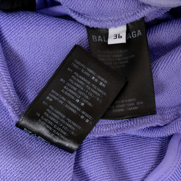 Balenciaga Lilac Zip Up Jacket and Tracksuit Pants Set