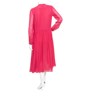 Pink Silk Kara Dress