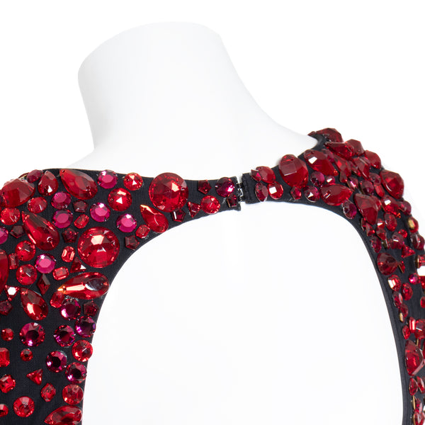 CD Greene Red Crystal Dress