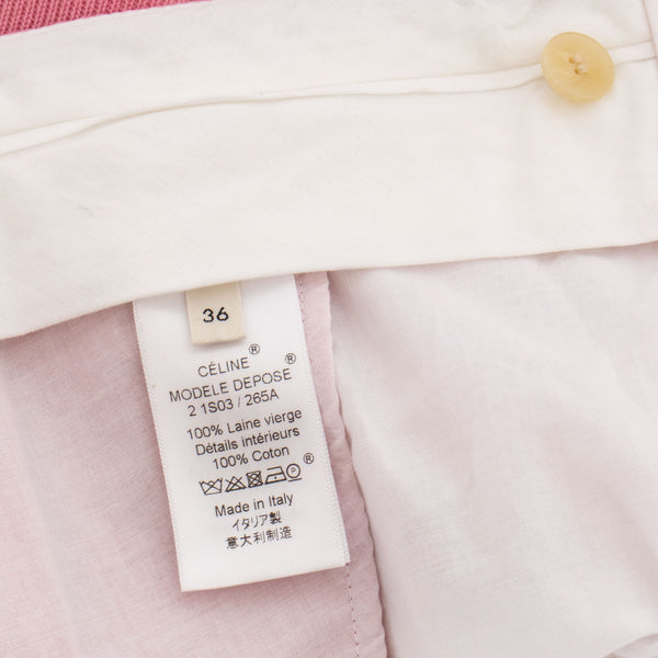 Céline Pink High-Rise Pants