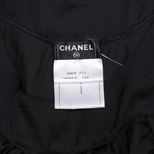 Chanel Black Sleeveless Tank