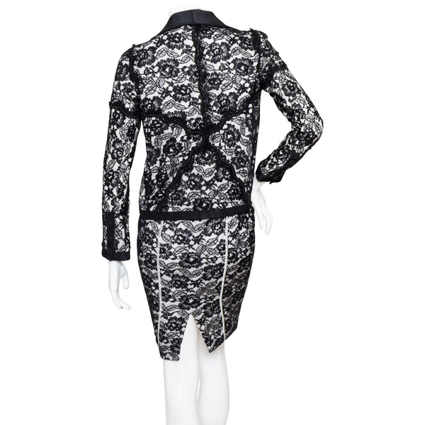 Chanel Lace Tuxedo Jacket