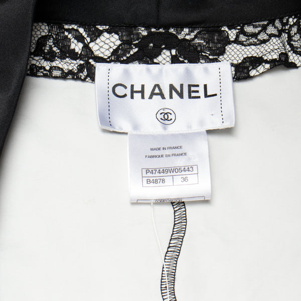 Chanel Lace Tuxedo Jacket