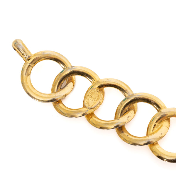 Chanel 1980s Chain Link Gold-Tone Necklace