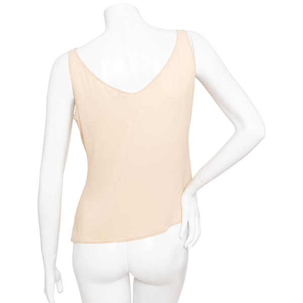 Chanel Nude Silk Tank