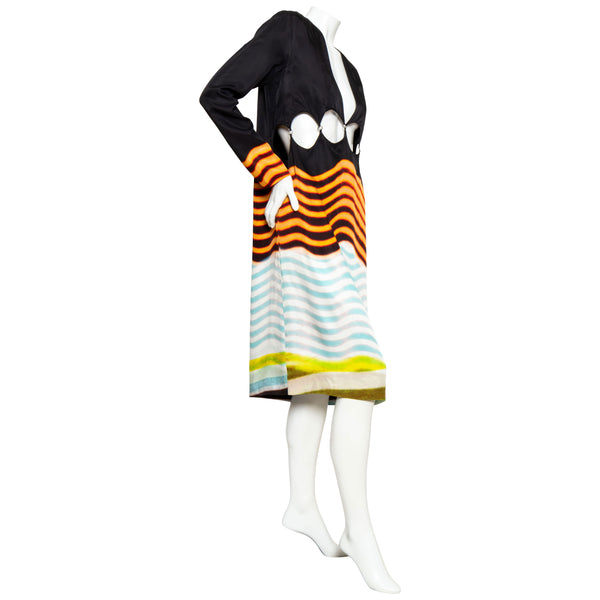 Dries Van Noten Dipton Cutout Midi Dress