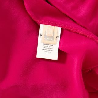 Pink Silk Georgette Ruffled Dress