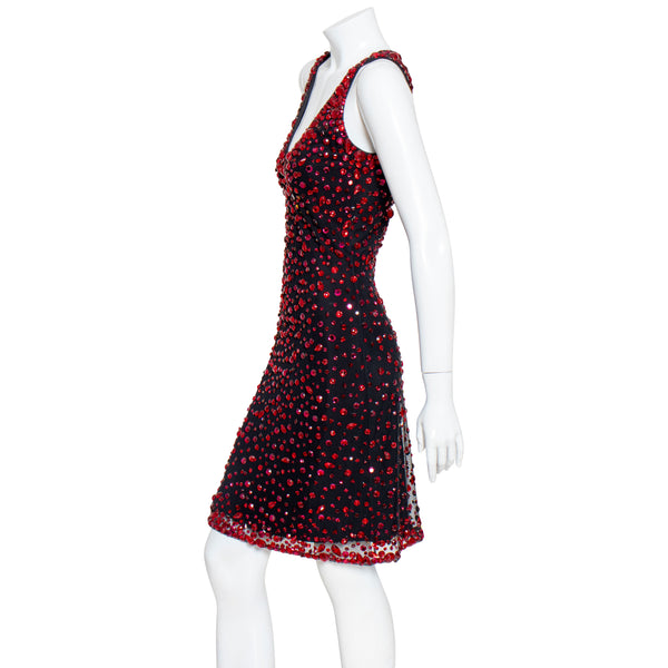CD Greene Red Crystal Dress