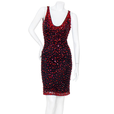 CD Greene Red Crystal Dress