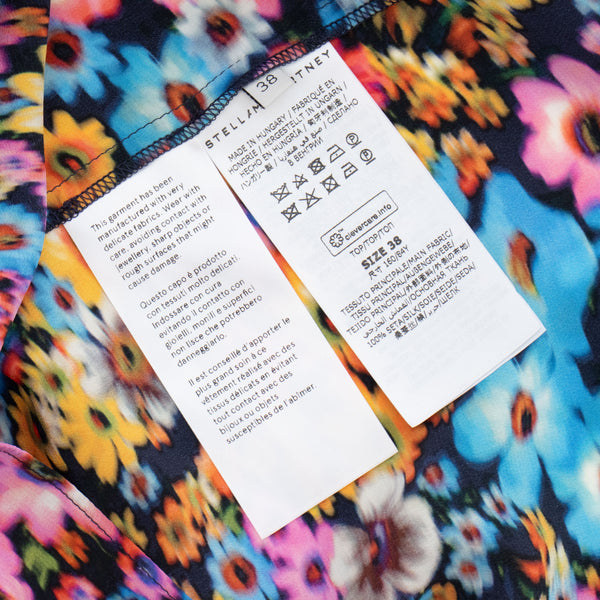 Stella McCartney Sophie Silk Floral Blouse