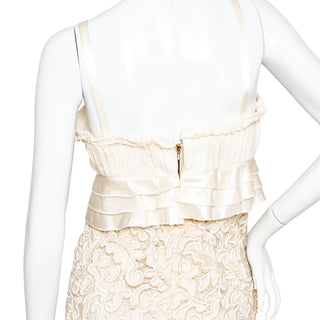 Ivory Haute Couture Lace Dress