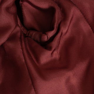 Early 2000s Burgundy Suede Whipstitch Jacket