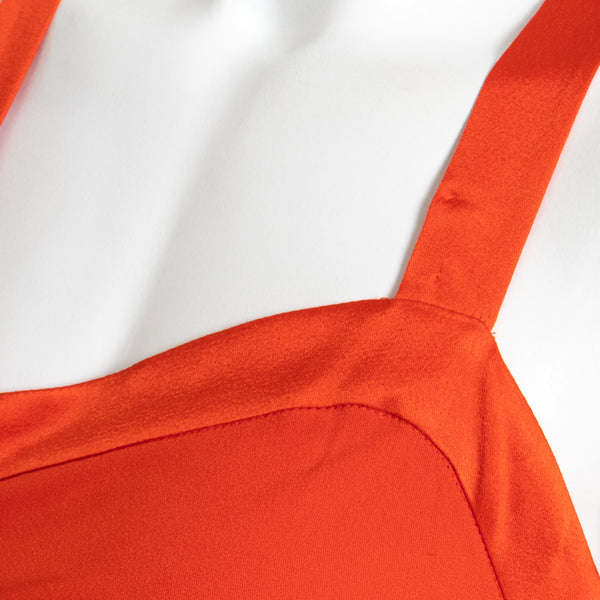 Yves Saint Laurent Vintage Red Sheath Dress
