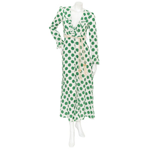 Zimmermann Amari Polka-dot Linen Dress