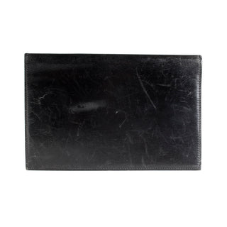 1980s Black Leather Notebook Case
