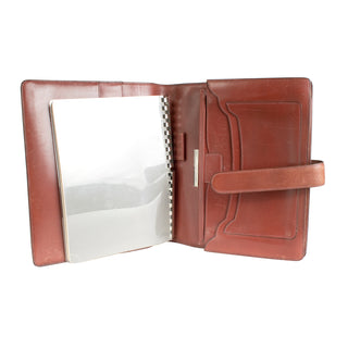 Cognac Leather Large Notebook