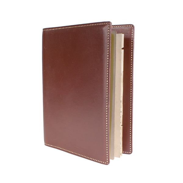 1950s Brown Leather Notebook