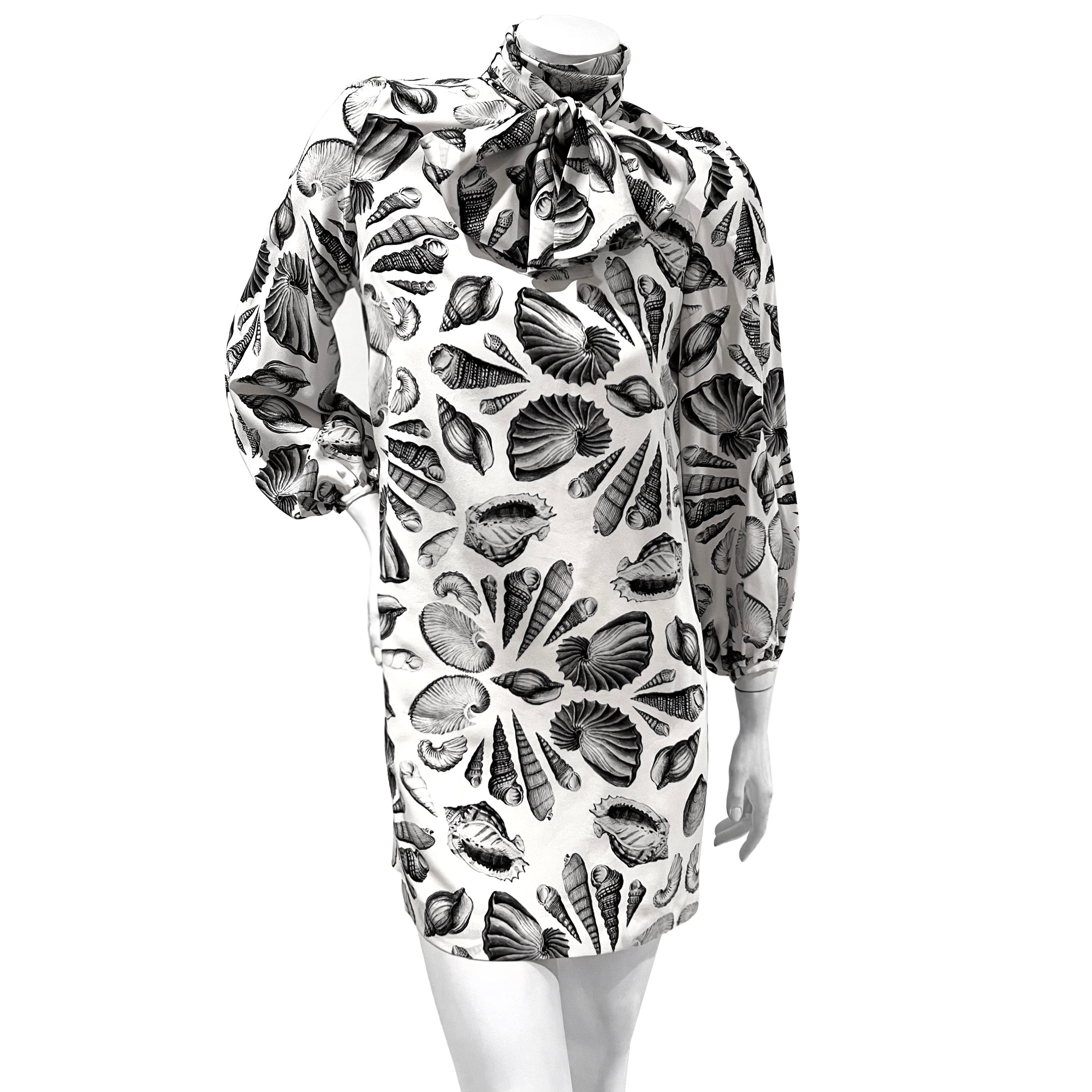 Louis Vuitton x Stephen Sprouse Jersey Dress with Flower Motif