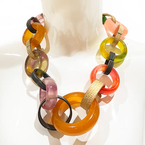 Vintage YSL Loop Chain Necklace