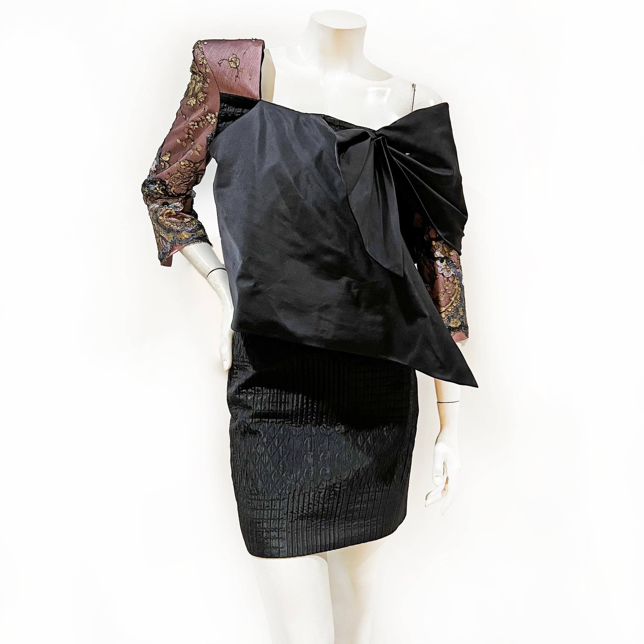 Vintage Lacroix Textured Two-Piece Set
