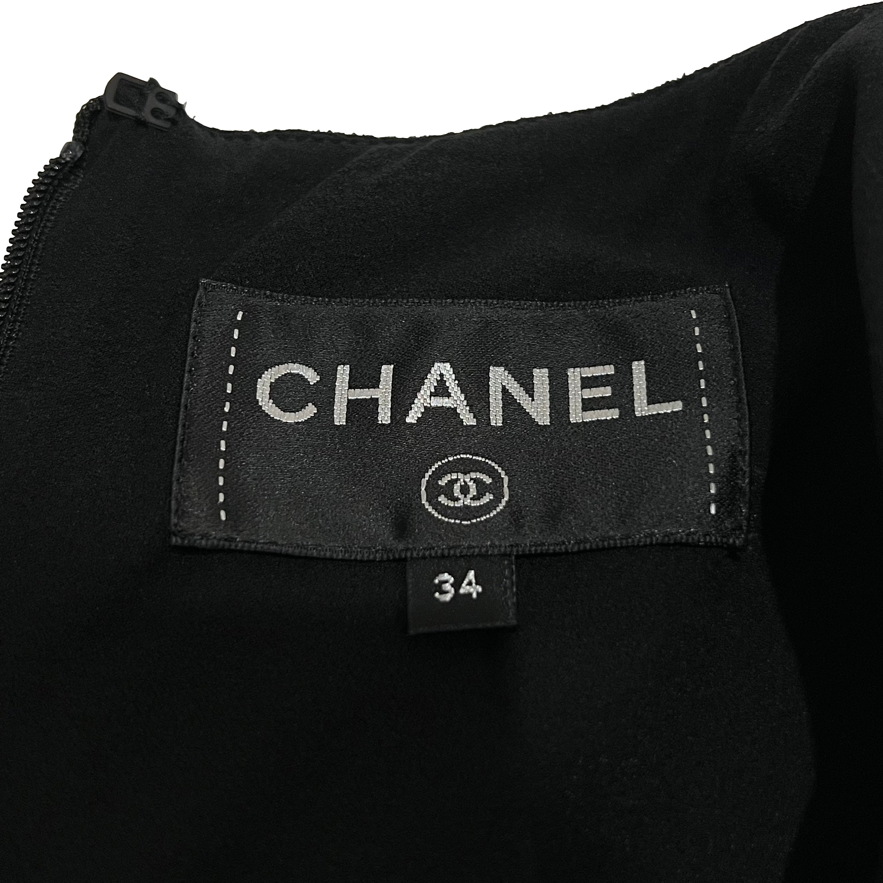 Chanel 2019 Pearl Chain Strap Jumpsuit