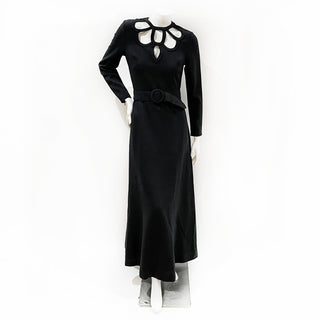 1974 Wool Blend Maxi Dress