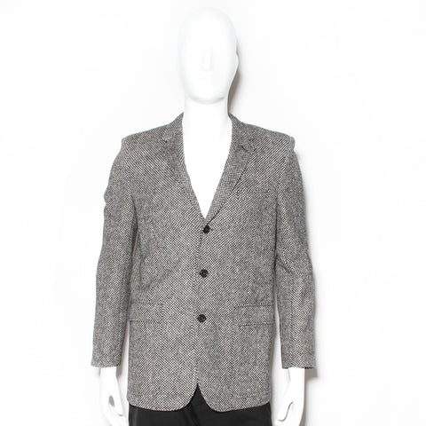 2010 Men's Tweed Notch Collar Blazer