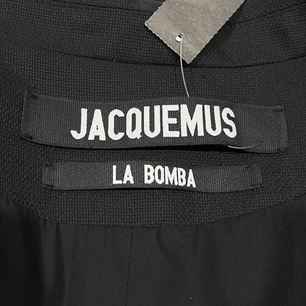 Jacquemus "La Bomba" Black Ruffle Blazer SS2018