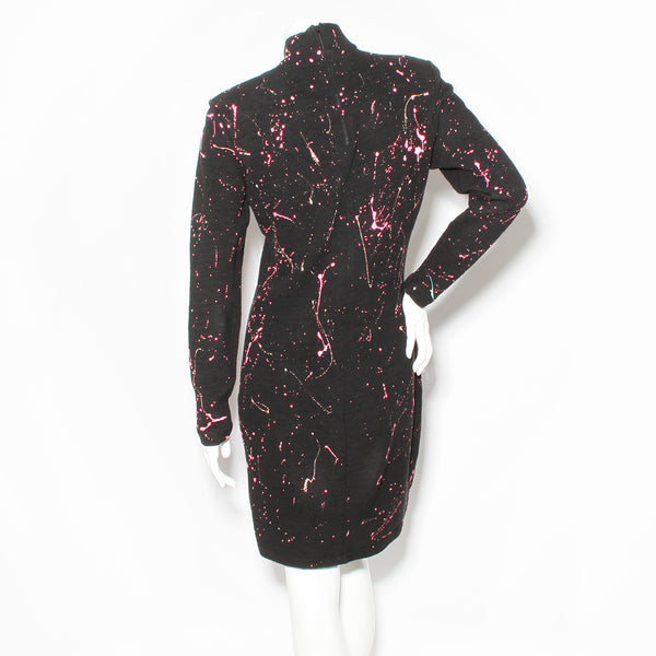 Betsey Johnson 1980s Paint Splatter Dress